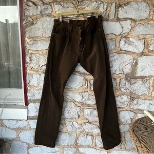 Polo Ralph Lauren Varick Slim Olive Green/Brown Pants